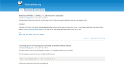 Desktop Screenshot of linux.spiney.org