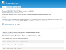 Tablet Screenshot of linux.spiney.org